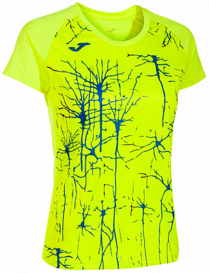 Футболка женская Joma Elite IX Yellow - Фото 1 большая