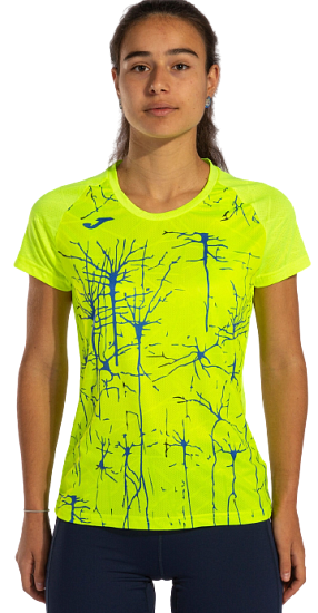 Футболка женская Joma Elite IX Yellow - Фото 3 большая