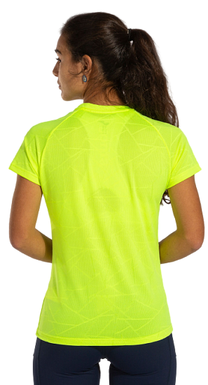 Футболка женская Joma Elite IX Yellow - Фото 4 большая