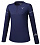 Футболка женская Mizuno Hineri Hybrid LS Т.Син - Фото 1 малая
