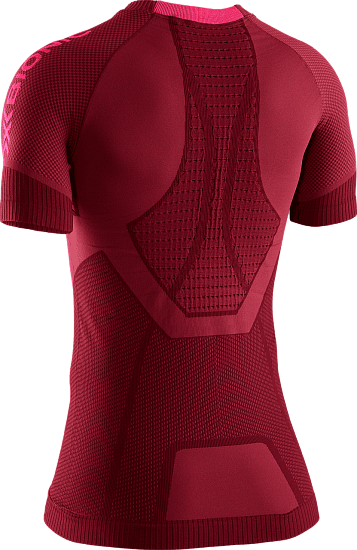 Футболка женская X-Bionic Regulator Run Speed Sh Sl Namib Red/Neon Flamingo - Фото 2 большая