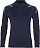Футболка женская ASICS Icon Winter LS 1/2 Zip Top Peacoat - Фото 1 малая