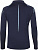 Футболка женская ASICS Icon Winter LS 1/2 Zip Top Peacoat - Фото 2 малая