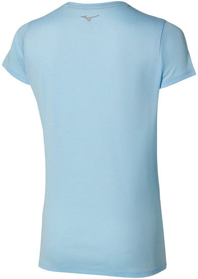 Футболка женская Mizuno Impulse Core Nantucket Breeze - Фото 2 большая