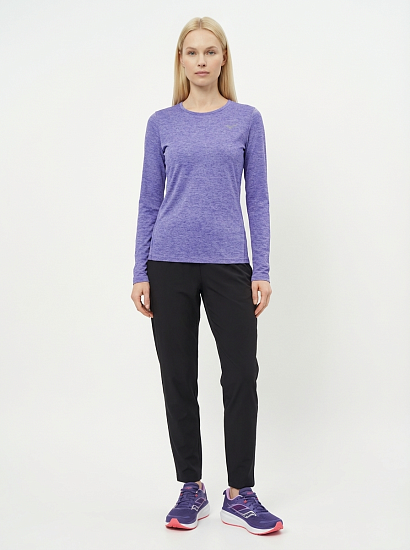 Лонгслив женский Mizuno Core Impulse Iris Bloom - Фото 3 большая