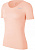 Футболка женская Nike City Sleek Ss Washed Coral/Reflective Silver - Фото 1 малая