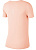 Футболка женская Nike City Sleek Ss Washed Coral/Reflective Silver - Фото 2 малая