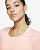 Футболка женская Nike City Sleek Ss Washed Coral/Reflective Silver - Фото 5 малая