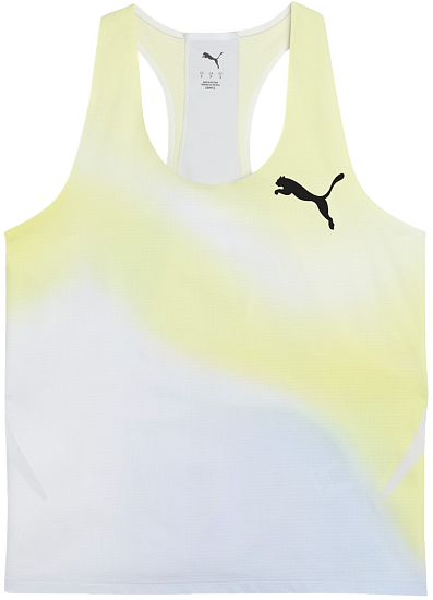 Майка женская Puma Lightspeed Uw Graphic Silver Mist - Фото 1 большая