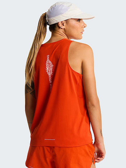 Майка женская The North Face Lightbright Graphic Lava Red - Фото 4 большая