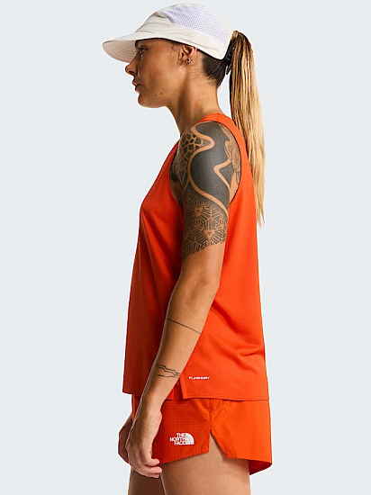 Майка женская The North Face Lightbright Graphic Lava Red - Фото 5 большая