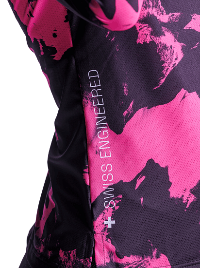 Лонгслив женский X-Bionic Corefusion Run Wolfpack/Black/Neo Pink Winter - Фото 8 большая