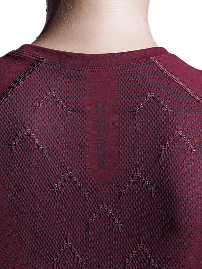 Лонгслив женский X-Bionic Xceed Run Oxide Red/X Black - Фото 8 большая