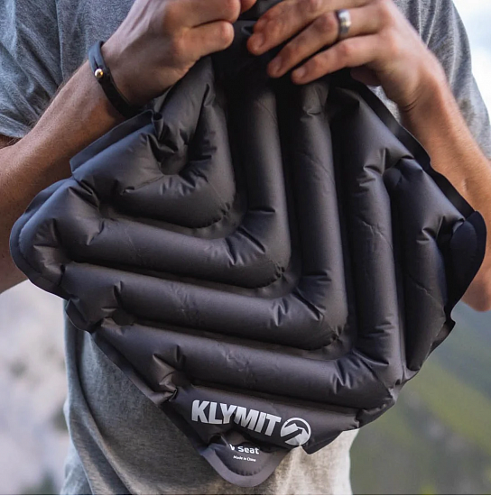 Сидушка Klymit V seat серый - Фото 2 большая