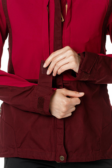 Куртка женская Fjallraven Keb Dark Garnet-Plum - Фото 10 большая