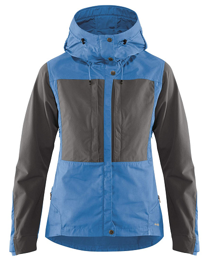 Куртка женская Fjallraven Keb UN Blue-Stone Grey - Фото 1 большая