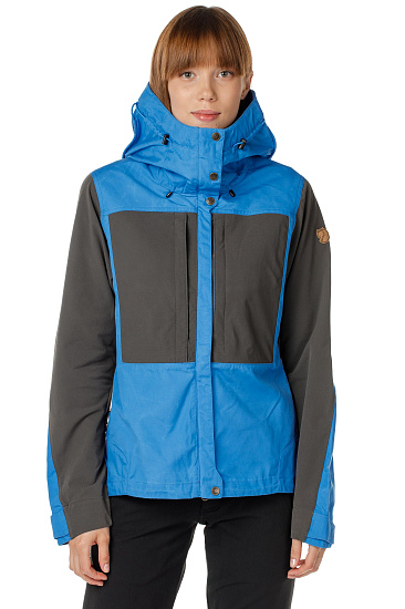 Куртка женская Fjallraven Keb UN Blue-Stone Grey - Фото 3 большая