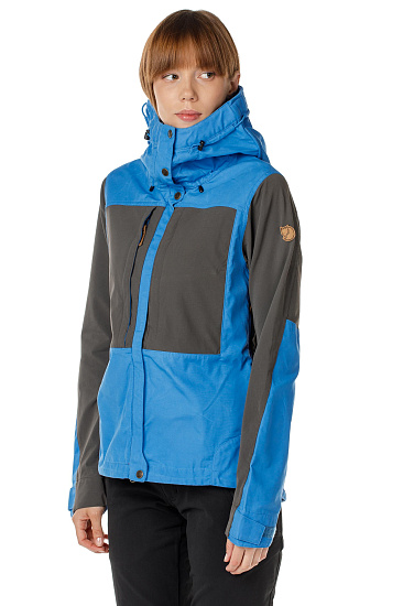 Куртка женская Fjallraven Keb UN Blue-Stone Grey - Фото 4 большая