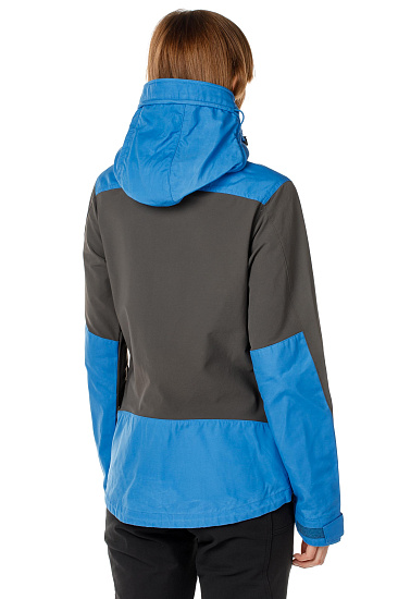 Куртка женская Fjallraven Keb UN Blue-Stone Grey - Фото 5 большая