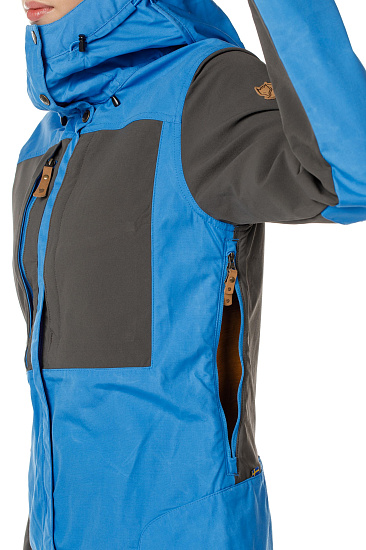 Куртка женская Fjallraven Keb UN Blue-Stone Grey - Фото 7 большая