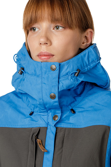 Куртка женская Fjallraven Keb UN Blue-Stone Grey - Фото 8 большая