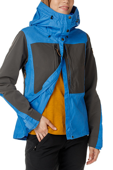 Куртка женская Fjallraven Keb UN Blue-Stone Grey - Фото 10 большая