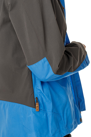 Куртка женская Fjallraven Keb UN Blue-Stone Grey - Фото 12 большая