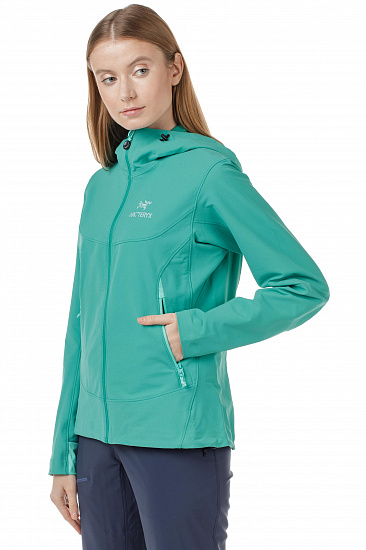 Куртка женская Arcteryx Gamma LT Hoody Levitate - Фото 4 большая