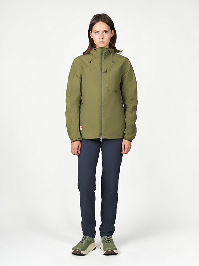 Куртка женская Fjallraven High Coast Wind Green - Фото 3 большая