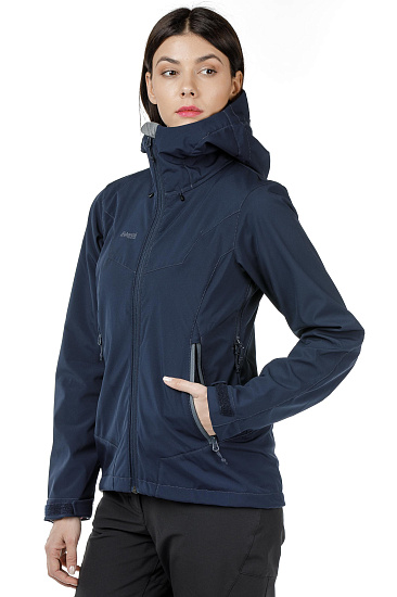 Куртка женская Bergans Selfjord Dk Navy/Dk Fogblue - Фото 3 большая