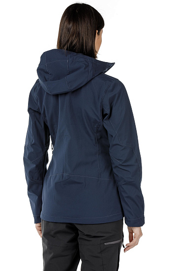 Куртка женская Bergans Selfjord Dk Navy/Dk Fogblue - Фото 4 большая