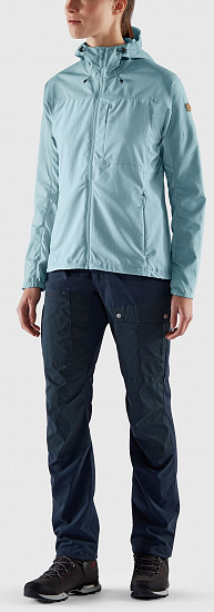 Куртка женская Fjallraven Abisko Midsummer Mineral Blue/Clay Blue - Фото 3 большая