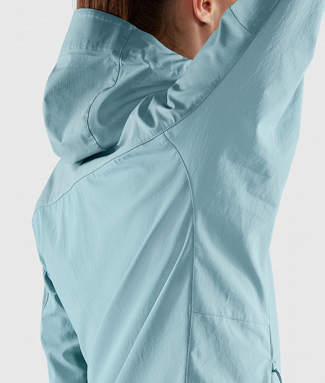Куртка женская Fjallraven Abisko Midsummer Mineral Blue/Clay Blue - Фото 6 большая