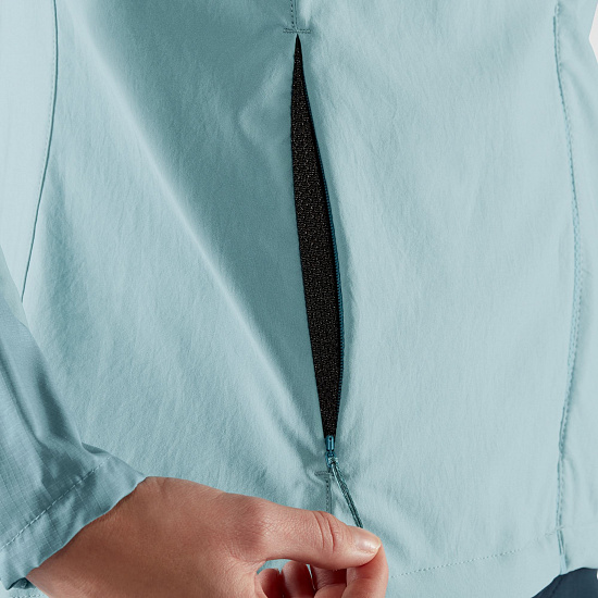 Куртка женская Fjallraven Abisko Midsummer Mineral Blue/Clay Blue - Фото 9 большая