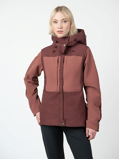 Куртка женская Fjallraven Keb Port/Mesa Purple - Фото 3 большая
