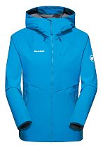 Куртка женская Mammut Ultimate Comfort SO Hooded Glacier Blue