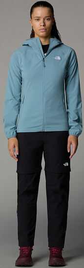 Куртка женская The North Face Nimble Hoodie Shallow Blue - Фото 5 большая