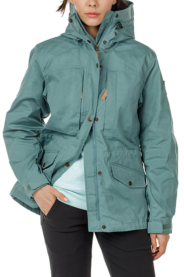Куртка женская Fjallraven Singi Trekking Frost Green - Фото 10 большая