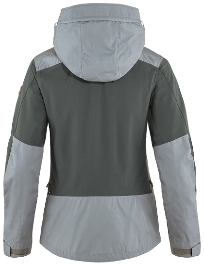 Куртка женская Fjallraven Keb Flint Grey/Basalt - Фото 2 большая