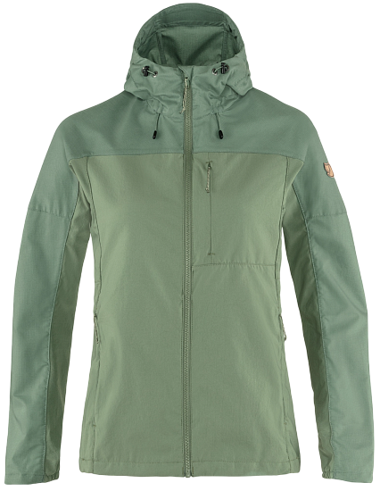 Куртка женская Fjallraven Abisko Midsummer Jade Green/Patina Green - Фото 1 большая