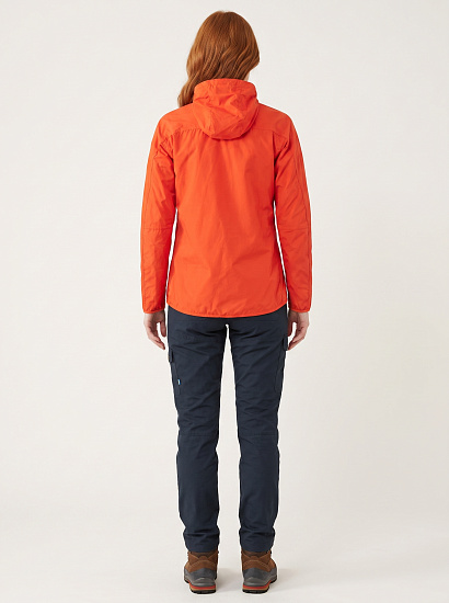 Куртка женская Fjallraven High Coast Wind Flame Orange - Фото 4 большая