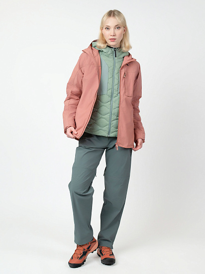 Куртка женская Fjallraven High Coast Wind Dusty Rose - Фото 8 большая