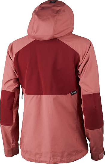 Куртка женская Lundhags Makke Crystal/Dk Red - Фото 2 большая