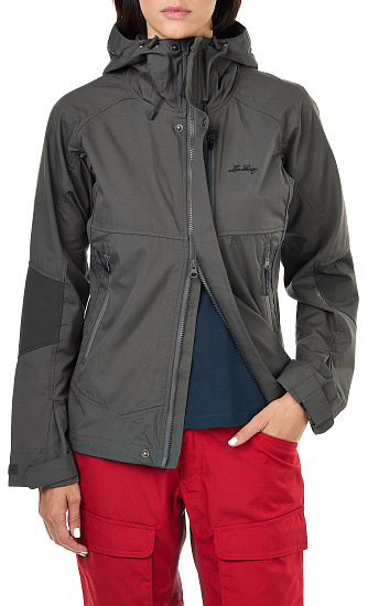 Куртка женская Lundhags Makke Granite/Charcoal - Фото 6 большая