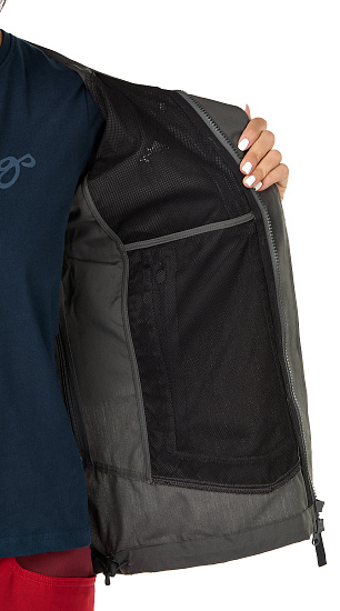 Куртка женская Lundhags Makke Granite/Charcoal - Фото 8 большая