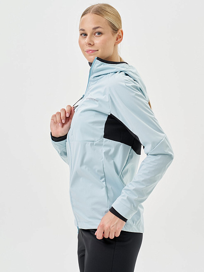Куртка женская Nordski Pro Tour Hood Aqua/Black - Фото 12 большая