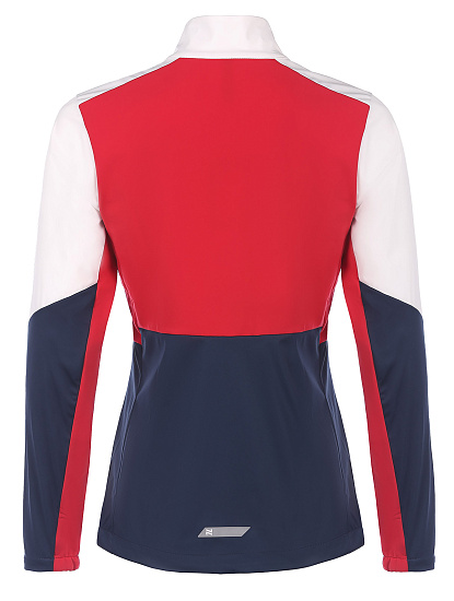 Куртка женская Nordski Pro Tour White/Deep/Red - Фото 2 большая