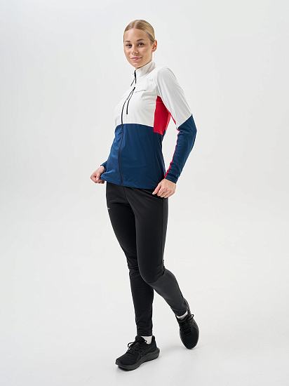 Куртка женская Nordski Pro Tour White/Deep/Red - Фото 12 большая