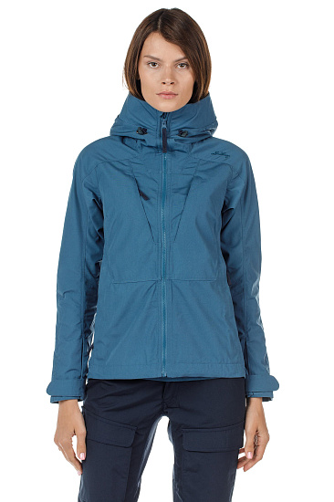 Куртка женская Lundhags Habe Лазурь - Фото 4 большая