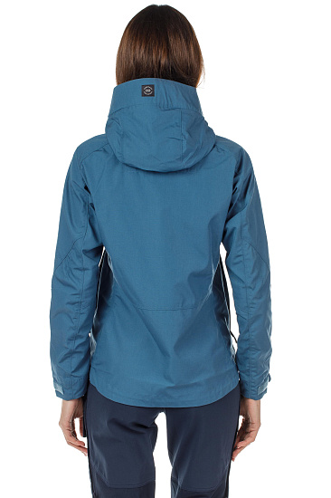 Куртка женская Lundhags Habe Лазурь - Фото 6 большая